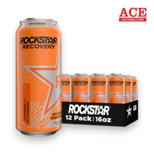 ROCKSTAR ENERGY RECOVERY ORANGEADE 16OZ 12CT