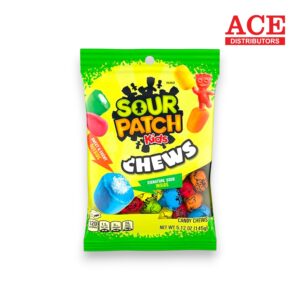 PEG SOUR PATCH KIDS ASSORTED SOFT CANDY 5.12OZ