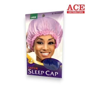 SATIN SLEEP CAP 12CT