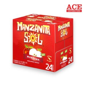 MMANZANITA SOL APPLE SODA 12OZ 24CT