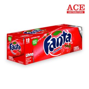 FANTA 12OZ CAN STRAWBERRY 12CT
