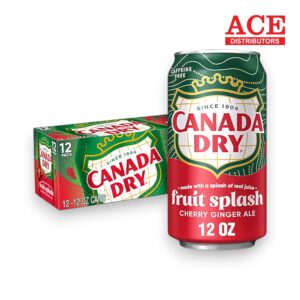 CANADA DRY 12OZ CAN 12CT FRUIT SPLASH