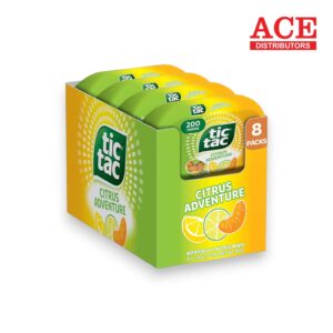 TIC TAC BOX CITRUS ADVENTURE 8CT