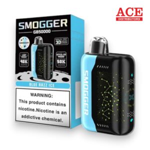 SMOGGER GB50000 PUFFS DISPOSABLE 5CT -BLUE RAZZ ICE