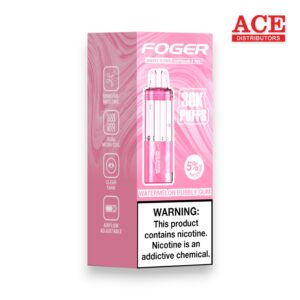 FOGER SWITCH PRO 30000 PUFFS DISPOSABLE POD 5CT BOX - WATERMELON BUBBLEGUM