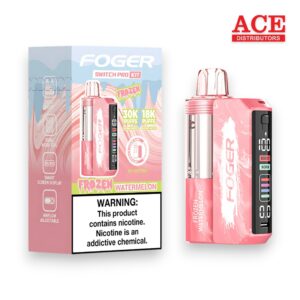 FOGER SWITCH PRO 30000 PUFFS DISPOSABLE KIT 5CT BOX - FROZEN WATERMELON