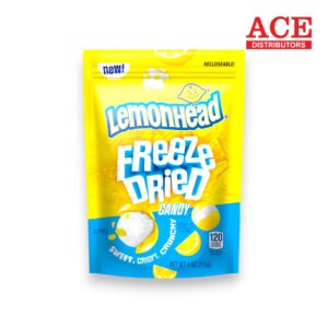PEG LEMONHEAD FREEZE DRIED CANDY 4OZ EACH