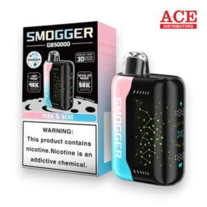 SMOGGER GB50000 PUFFS DISPOSABLE 5CT -PINK & BLUE