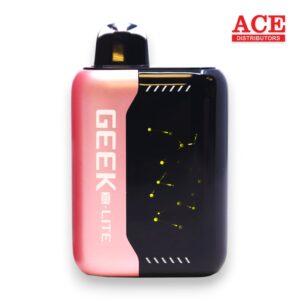 GEEK X LITE 50000 PUFFS DISPOSABLE 5CT -WHITE PEACH RASPBERRY