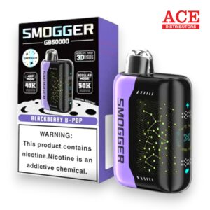 SMOGGER GB50000 PUFFS DISPOSABLE 5CT -BLACKBERRY B POP