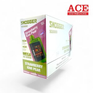 SMOGGER SMG50000 PUFFS DISPOSABLE 5CT -STRAWBERRY KIWI PEAR