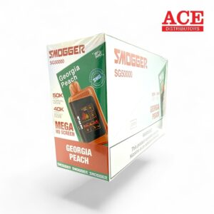 SMOGGER SMG50000 PUFFS DISPOSABLE 5CT -GEORGIA PEACH