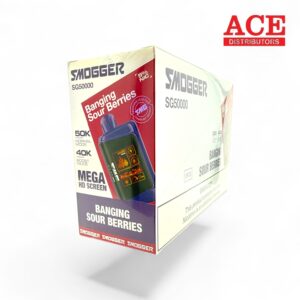 SMOGGER SMG50000 PUFFS DISPOSABLE 5CT -BANGIN SOUR BERRIES
