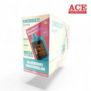 SMOGGER SMG50000 PUFFS DISPOSABLE 5CT -BLUEBERRY WATERMELON