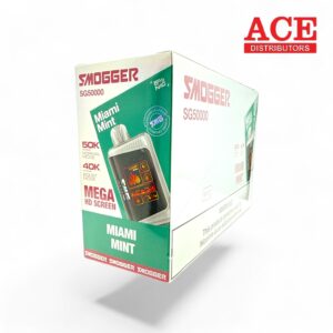 SMOGGER SMG50000 PUFFS DISPOSABLE 5CT -MIAMI MINT