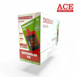 SMOGGER SMG50000 PUFFS DISPOSABLE 5CT -WATERMELON ICE