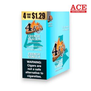 4KINGS 4/1.29 FRENCH VANILLA 15CT