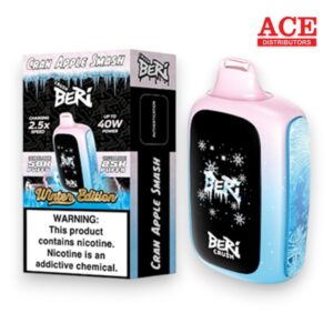 BERI CRUSH 50000PUFF DISPOSABLE 5CT BOX - CRAN APPLE SMASH