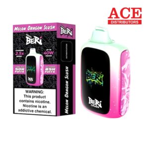 BERI CRUSH 50000PUFF DISPOSABLE 5CT BOX - MELON DRAGON SLUSH