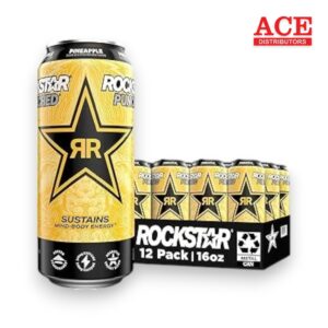 ROCKSTAR ENERGY PUNCHED PINEAPPLE 16OZ 12CT