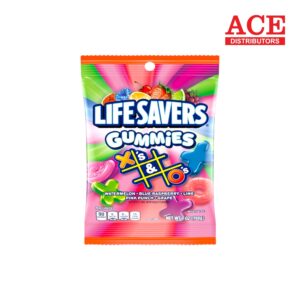 PEG LIFE SAVERS X'S & O'S 7OZ
