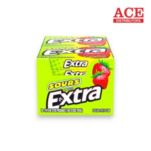 EXTRA SOURS 10CT STRAWBERRY SLIMPACK