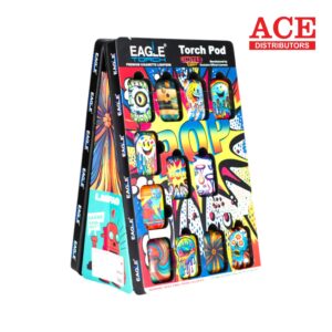 EAGLE TORCH LIGHTER TORCHPOD ASSORTED (PT191CS) 24CT