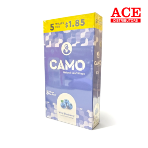 AFGANHEMP CAMO WRAPS $1.85 WILD BLUEBERRY 5/10CT