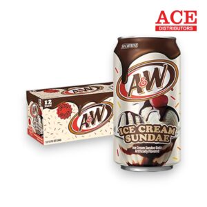 A&W 12OZ CAN ICE CREAM SUNDAE 12CT