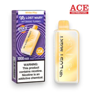 LOST MARY-ELF BAR DISPOSABLE MT-35000 PUFF 5CT -WHITE PIXY