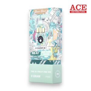 FLYING HORSE STONER BLEND 9GM THC-P DISPOSABLE 5CT -AK-47/BLUE FLAME NUGGS