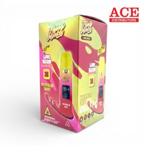 FLYING MONKEY V4 DISPOSABLE LIVE RESIN 3G WATERMELON SQUIRT SATIVA - 5CT