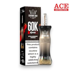 AL FAKHER HOOKAH 60000 PUFF DISPOSABLE 1CT EACH -STRAWBERRY PUNCH