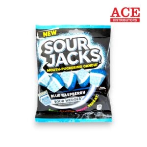 SOUR JACKS BLUE RASPBERRY SOUR WEDGES 24CT