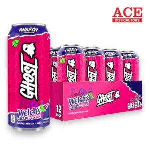 GHOST ENERGY 16OZ 12CT -WELCHS GRAPE-CRAN