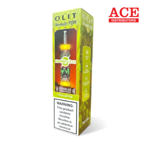 OLIT PLUS HOOKAH 100K PUFF DISPOSABLE 1CT EACH -TWO APPLE