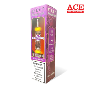 OLIT PLUS HOOKAH 100K PUFF DISPOSABLE 1CT EACH -MIXED BERRIES