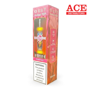 OLIT PLUS HOOKAH 100K PUFF DISPOSABLE 1CT EACH -PEACH ICE