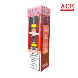 OLIT PLUS HOOKAH 100K PUFF DISPOSABLE 1CT EACH -PEACH MANGO WATERMELON
