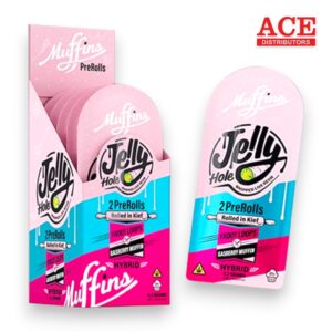 MUFFINS JELLY HOLE 4.2GM PREROLL 2PK/10CT -FROOT LOOPS/GASBERRY MUFFIN HYBRID