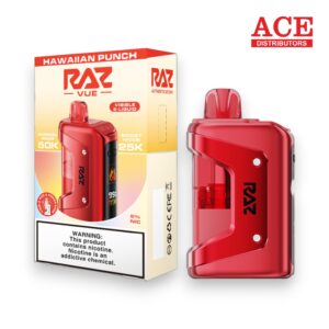 RAZ VUE 50000 PUFFS DISPOSABLE KIT 5CT BOX -HAWAIIAN PUNCH
