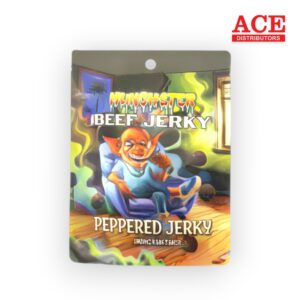 MUNCHSTER BEEF JERKY 2OZ PEPPERED JERKY