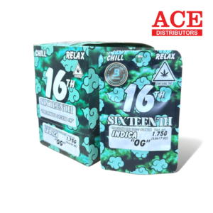 SIXTEENTH 1.75GM THC-P EXOTIC INDOOR FLOWER 12CT - OG INDICA