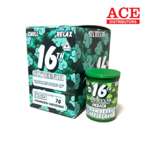 SIXTEENTH 7GM THC-P EXOTIC INDOOR FLOWER 6CT - STRAWBERRY CHEESECAKE INDICA