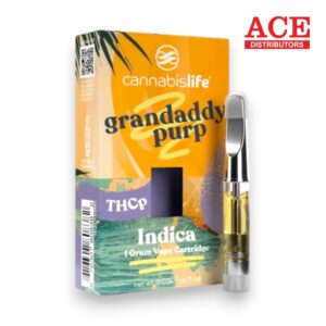 CANNABIS LIFE 1ML CART THCP GRANDADDY PURP INDICA 10CT