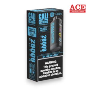 CALI BLACK SERIES UL20000 DISPOSABLE 6CT -BLUE BLAST