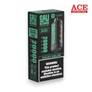 CALI BLACK SERIES UL20000 DISPOSABLE 6CT -CRAZY MELON