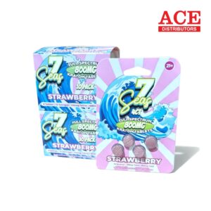 7 SEAS KRATOM EXTRACT 200MG 4PK/10CT -STRAWBERRY