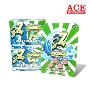 7 SEAS KRATOM EXTRACT 200MG 4PK/10CT -WATERMELON