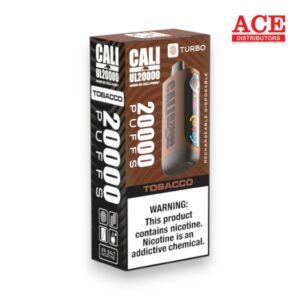 CALI UL20000 PUFF DISPOSABLE 5% 6CT -TOBACCO